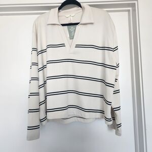 New H&M Collared Sweatshirt
